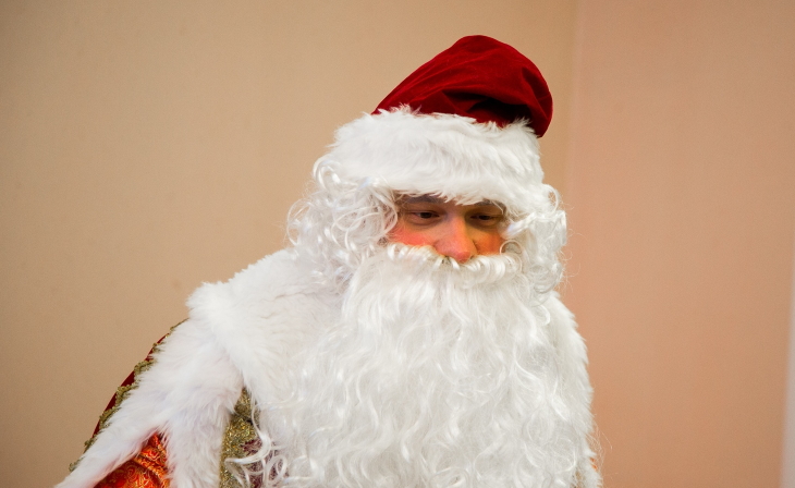 В 2018 году Алексей Разумков был Дедом Морозом на праздновании Нового года в Рудничном детском доме-интернате