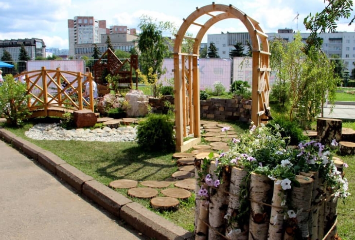 Часть работ фестиваля «Сады над Камой» останутся на общественных пространствах города
