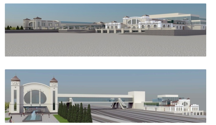 Опубликована визуальная схема нового вокзала Пермь II