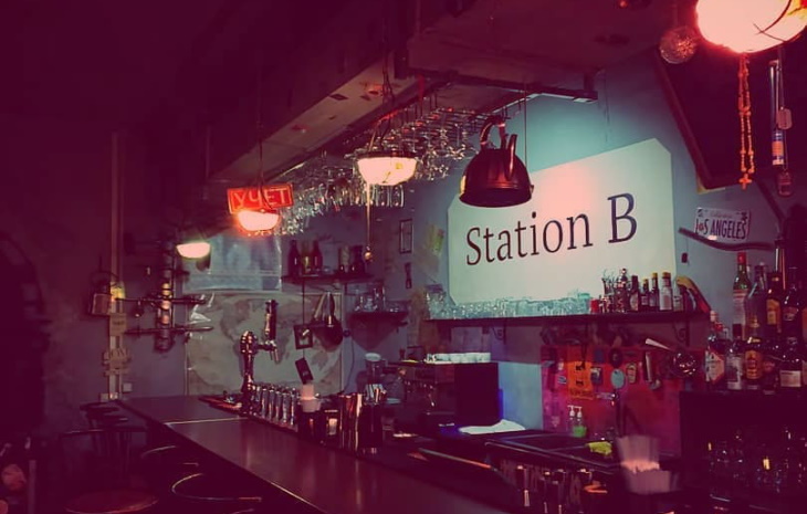 Station B.