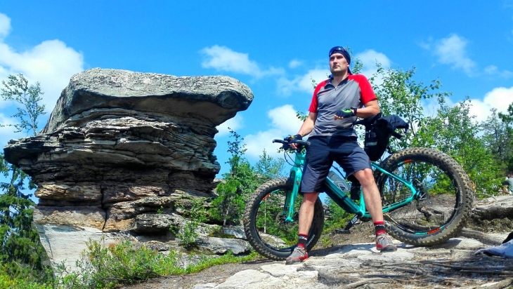 Как пермский турист покоряет горные вершины на велосипеде