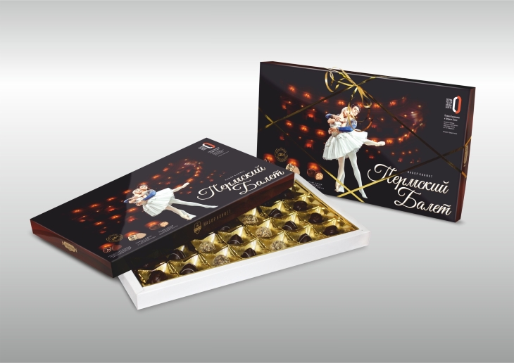 Кондитерская фабрика «Пермская» выпустила новую версию конфет с солистами театра оперы и балета