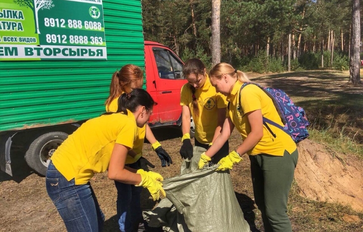 Азотчики принимают активное участие в волонтерском экологическом движении