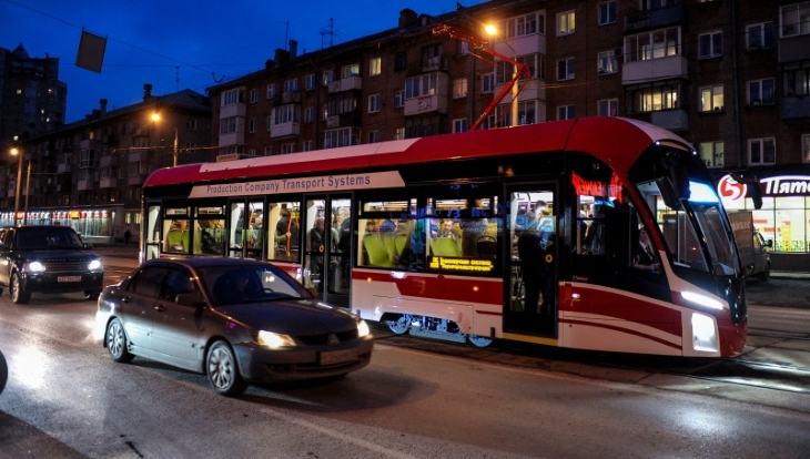 В Перми завершилось тестирование «умного» трамвая «Львенок»