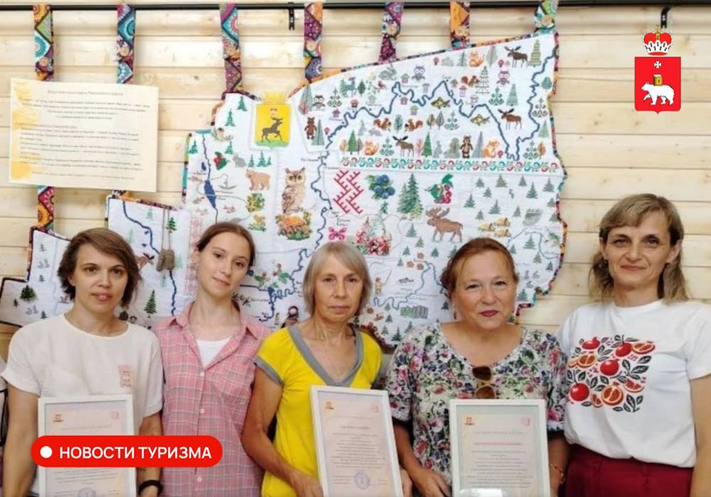 В Пермском крае создали уникальную лоскутную карту региона