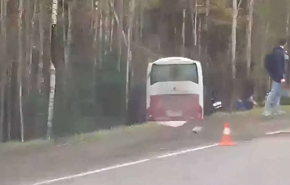 В Пермском крае междугородний автобус попал в ДТП