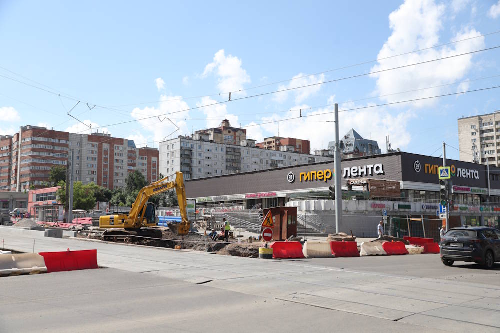 В Перми идет капремонт улиц Борчанинова и Советской