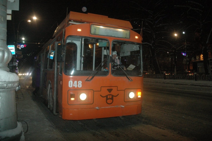 В Перми появились «улыбающиеся троллейбусы»