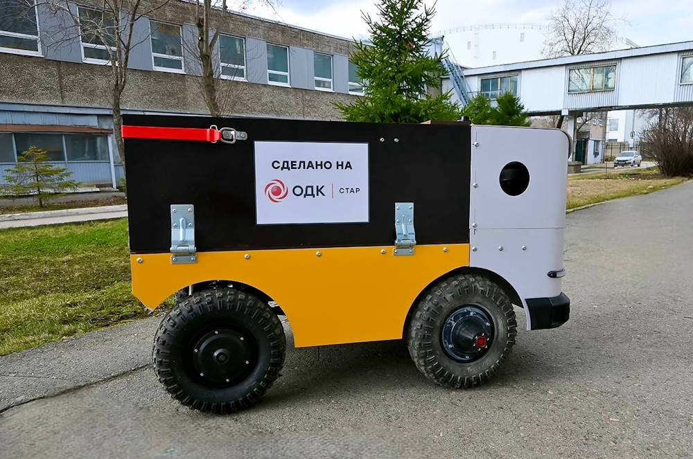 На пермском заводе создают робота для транспортировки тяжелых деталей 