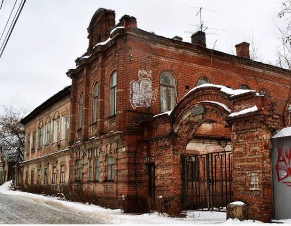 В Перми за 1 рубль продают исторический флигель купца Лаптева 