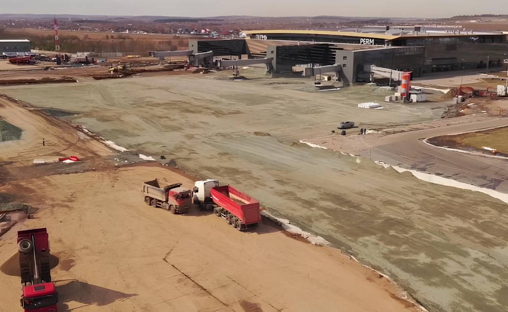 В аэропорту Перми выполнено 25% работ для запуска телетрапов